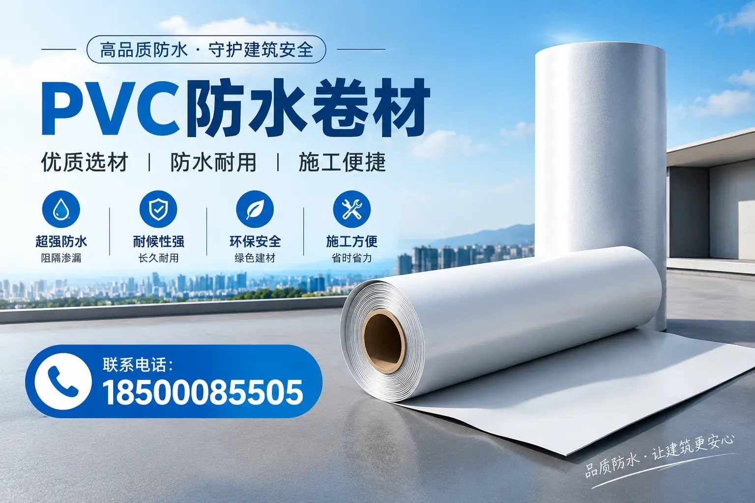 如何评估PVC防水卷材的性价比?吴忠消费者必读